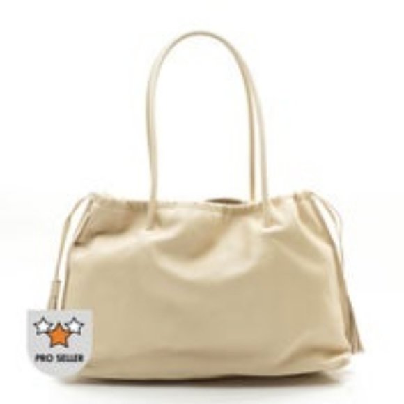 Auth Gucci Shoulder Bag Leather Cream - Picture 3 of 9